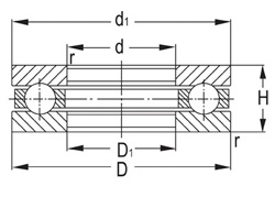 thrust ball bearings