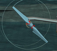 With this way of generating energy  the whole system, therefore the blade bearings as well,  are continuously exposed to the tidal streams.